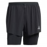 ADIDAS Pantaloncini Runnings Adi365 2In1 Nero Uomo