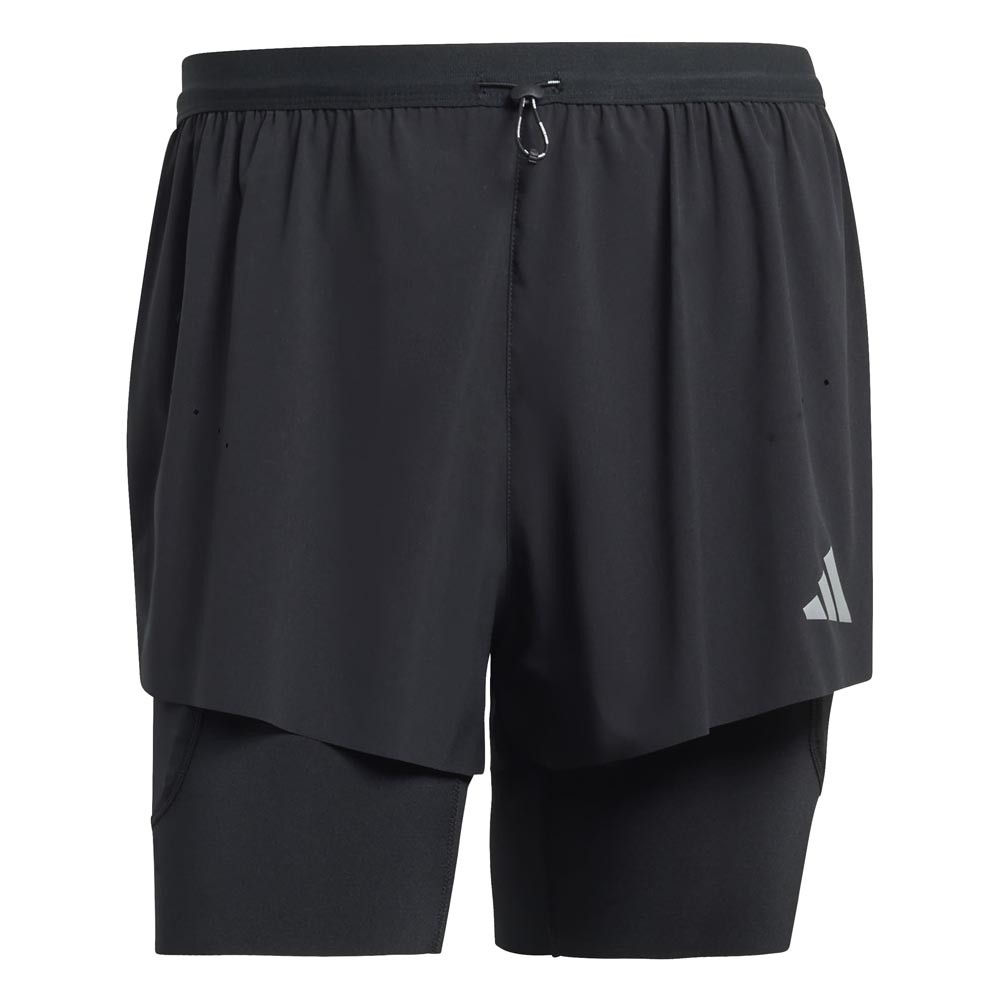 ADIDAS Pantaloncini Runnings Adi365 2In1 Nero Uomo