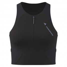 ADIDAS Crop Top Run X Hk Nbrow Ntgrigio Donna
