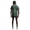 Nike T-shirt Running Af Stride Nero Verde Spark Argento Uomo