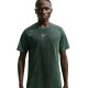 Nike T-shirt Running Af Stride Nero Verde Spark Argento Uomo