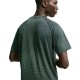 Nike T-shirt Running Af Stride Nero Verde Spark Argento Uomo