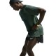 Nike T-shirt Running Af Stride Nero Verde Spark Argento Uomo