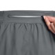 Nike Pantaloncini Running Aeroswift Gx 3" Grigio Rosa Donna