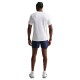 Nike Pantaloncini Running Miler 5" Df Blu Navy Argento Uomo