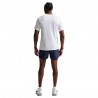 Nike Pantaloncini Running Miler 5" Df Blu Navy Argento Uomo