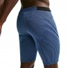Nike Pantaloncini Running Tight Areoswift Aop Blu Nero Uomo