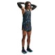Nike Pantaloncini Running Areoswift Aop 2" Nero Bianco Uomo