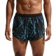 Nike Pantaloncini Running Areoswift Aop 2" Nero Bianco Uomo