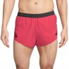 Nike Pantaloncini Running Aeroswift Adv 3" Rosso Nero Uomo