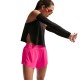 Nike Pantaloncini Running Aeroswift Adv 3" Rosa Nero Donna