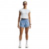 Nike Pantaloncini Running Tempo Run Work Blu Argento Donna