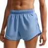 Nike Pantaloncini Running Tempo Run Work Blu Argento Donna