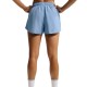 Nike Pantaloncini Running Tempo Run Work Blu Argento Donna