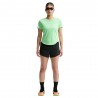 Nike T-shirt RunningTempo Run Illusion Verde Argento Donna