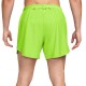 Nike Pantaloncini Running Aero-Fit 5" Bf Volt Argento Uomo