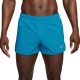 Nike Pantaloncini Running Df Fast 3" Lt Azzurro Nero Uomo