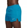 Nike Pantaloncini Running Df Fast 3" Lt Azzurro Nero Uomo