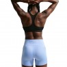 Nike Pantaloncini Running Tight Swift Hr 4" Azzurro Donna