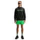 Nike Pantaloncini Running Stride 5" Bf Verde Argento Uomo