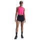 Nike Crop Canotta Running Aeroswift Hyper Rosa Nero Donna