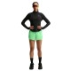 Nike Pantaloncini Running Swift 2In1 Verde Argento Donna