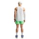 Nike Pantaloncini Running Miler 5" Df Verde Argento Uomo