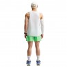 Nike Pantaloncini Running Miler 5" Df Verde Argento Uomo