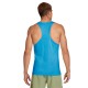 Nike Canotta Running Df Fast Lt Current Blu Argento Uomo