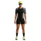 Nike Pantaloncini Running Tight Tempo Nero Argento Donna