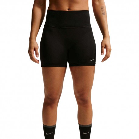 Nike Pantaloncini Running Tight Tempo Nero Argento Donna