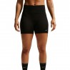 Nike Pantaloncini Running Tight Tempo Nero Argento Donna