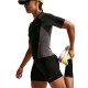 Nike Pantaloncini Running Tight Tempo Nero Argento Donna
