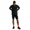 Nike Maglia Runningip Mid Layer Stride Nero Argento Uomo