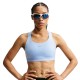 Nike Reggiseno Sportivo Swift Hs Aluminum Argento Donna