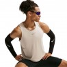 Nike Canotta Areo-Fit Stride Cream Ii Sail Argento Uomo