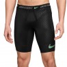 Nike Pantaloncini Running Tight Stride Nero Verde Uomo
