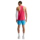 Nike Canotta Running Df Fast Fusion Rosso Argento Uomo