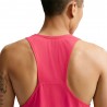 Nike Canotta Running Df Fast Fusion Rosso Argento Uomo