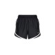 Nike Pantaloncini Running Tempo Run Nero Argento Donna