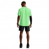 Nike T-shirt Running Miler Illusion Verde Argento Uomo