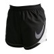 Nike Pantaloncini Running Swoosh Run Nero Bianco Donna