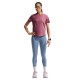 Nike Maglia Running Df Swift Rosa Smoke Argento Donna