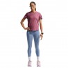 Nike Maglia Running Df Swift Rosa Smoke Argento Donna