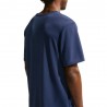 Nike T-shirt Running Miler Midnight Navy Argento Uomo