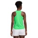 Nike Canotta Tempo Run Illusion Verde Argento Donna
