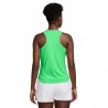 Nike Canotta Tempo Run Illusion Verde Argento Donna