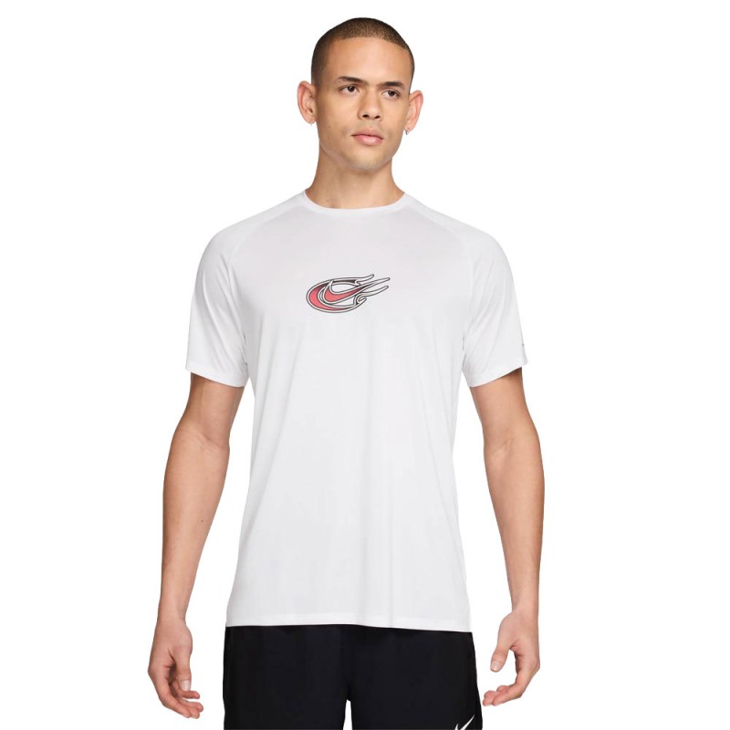 Nike T-shirt RunningStride Adv Unstp Bianco Uomo