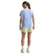 Nike T-shirt Running Swift Df Blu Argento Donna