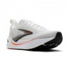 Brooks Ghost Max 4 Bianco Nero Rosso - Scarpe Running Uomo
